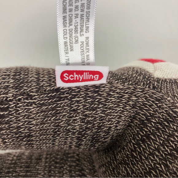 Sock Monkey Schylling Stuffed Toy - Picture 3 of 7